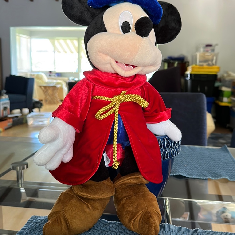 SORCERER Mickey Mouse Plush – Medium 22 1/2''